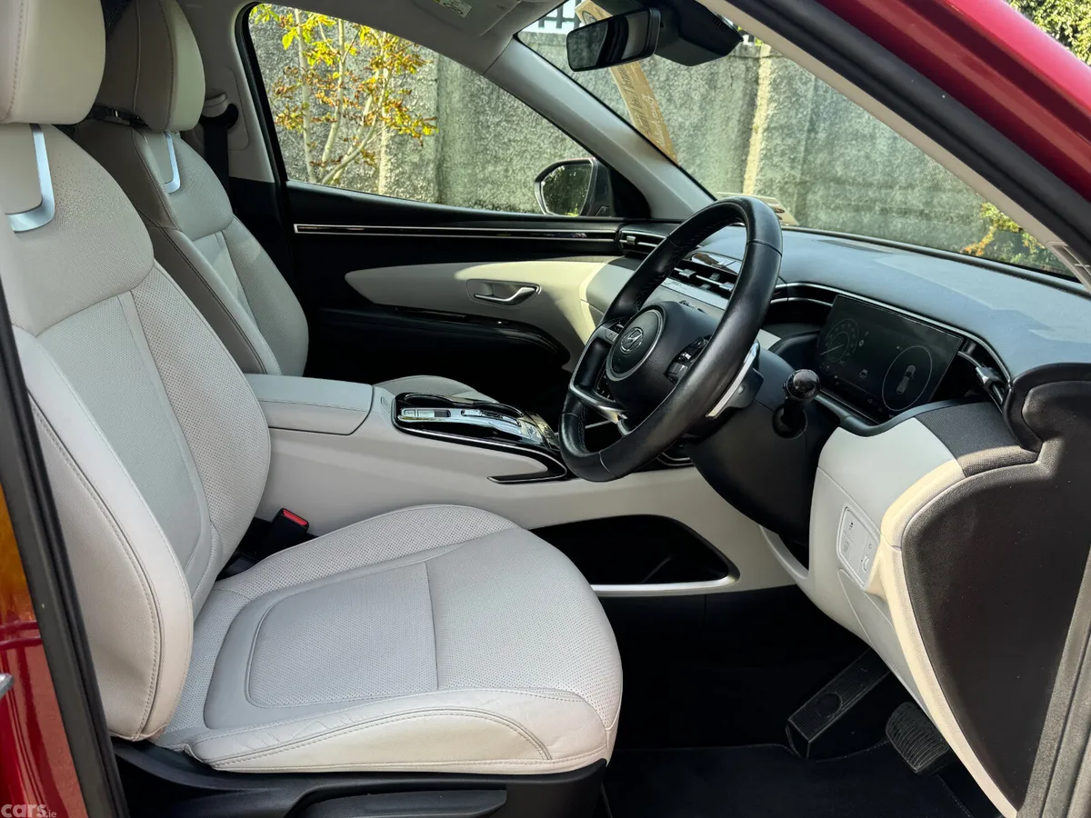 Hyundai Tucson SUV, Petrol Hybrid, 2022, Red