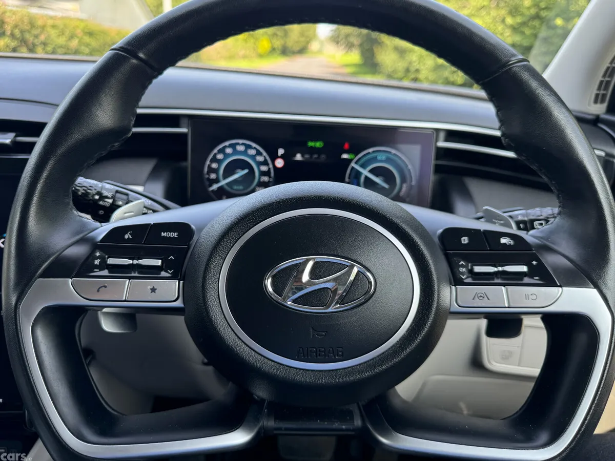 Hyundai Tucson SUV, Petrol Hybrid, 2022, Red