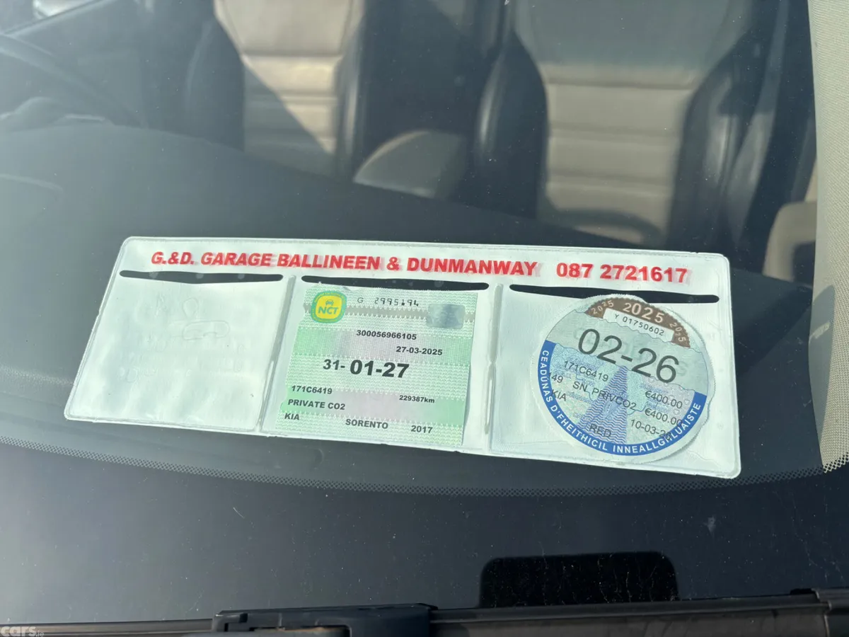Kia Sorento SUV, Diesel, 2017, Red