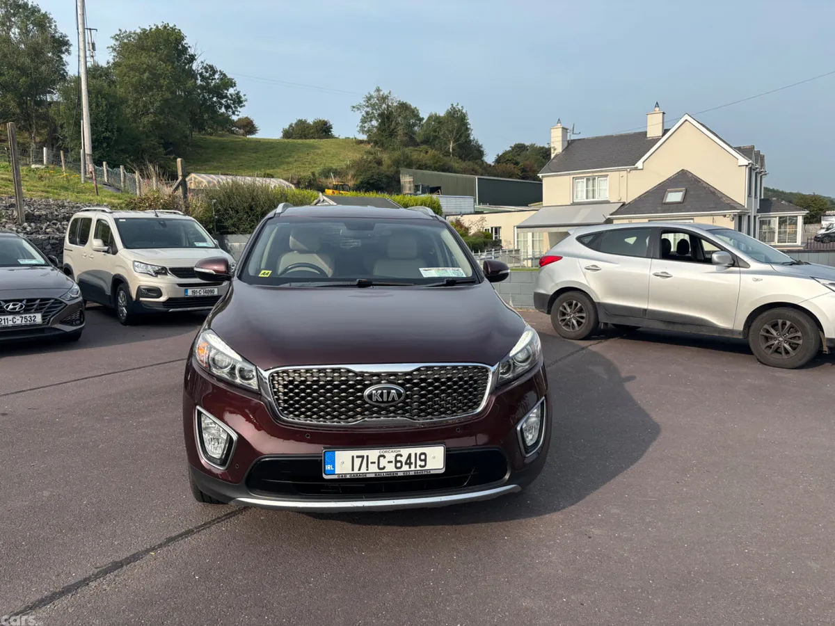 Kia Sorento SUV, Diesel, 2017, Red