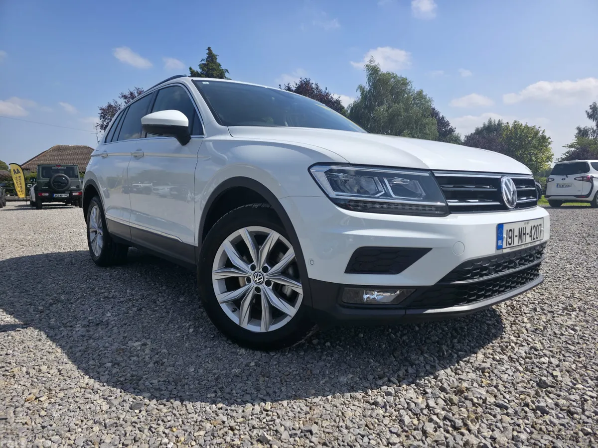 Volkswagen Tiguan SUV, Diesel, 2019, White