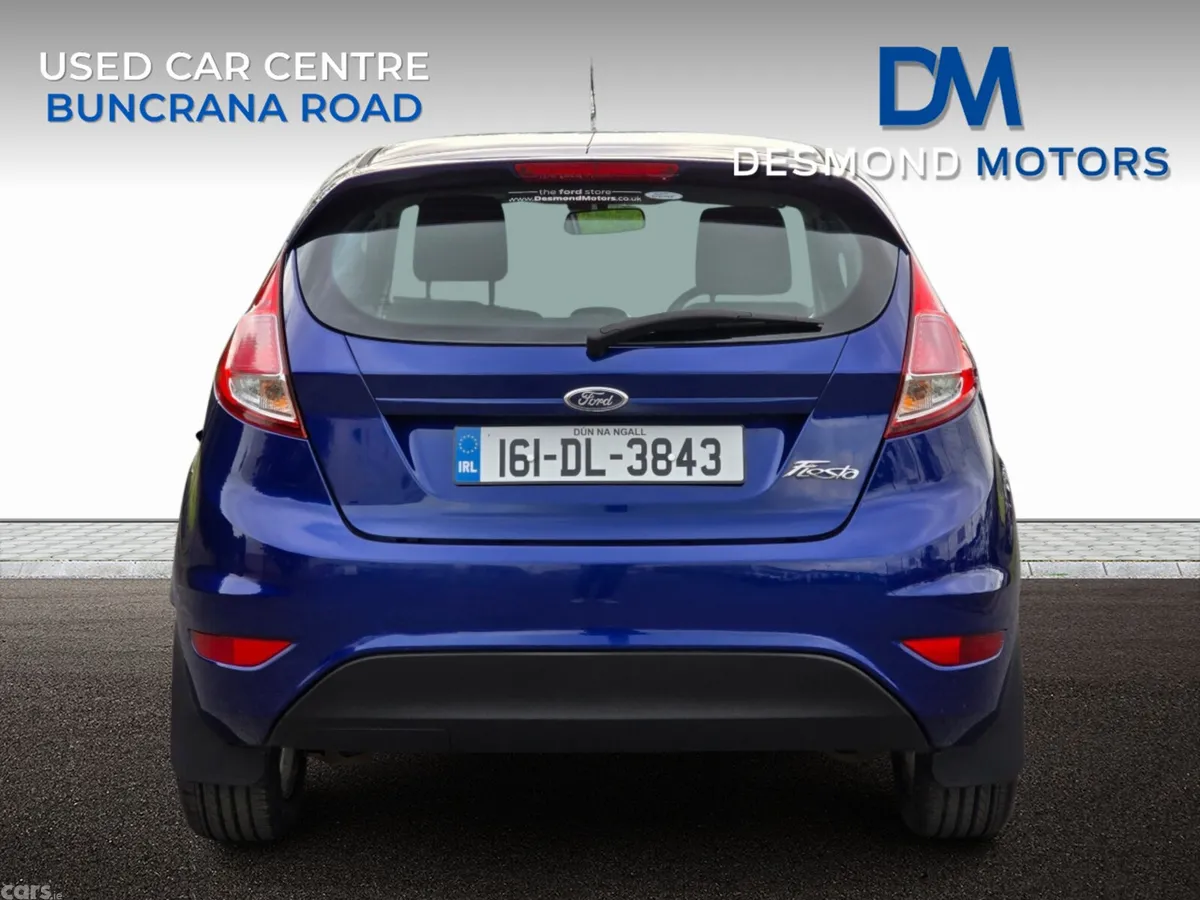 Ford Fiesta Hatchback, Petrol, 2016, Blue