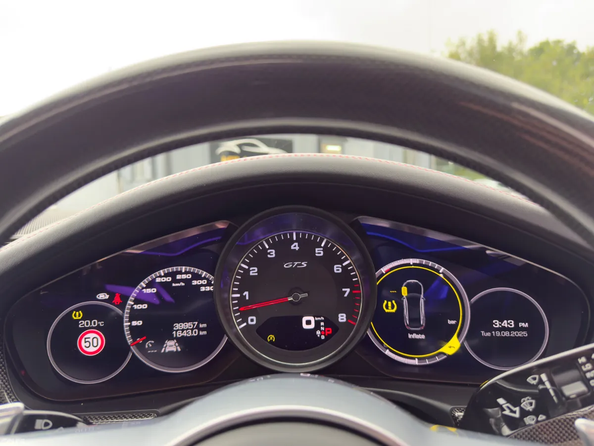 Porsche Panamera Hatchback, Petrol, 2019, Red