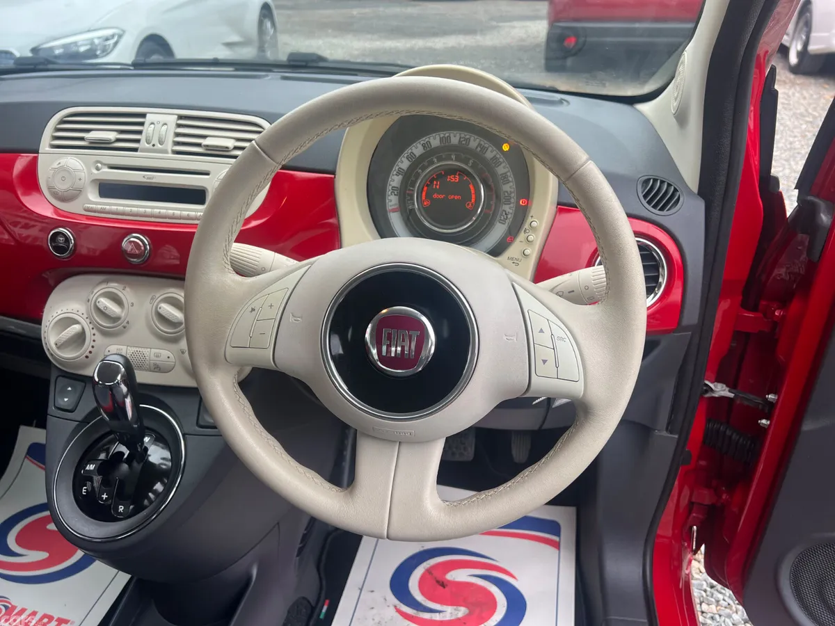 Fiat 500 Coupe, Petrol, 2015, Red