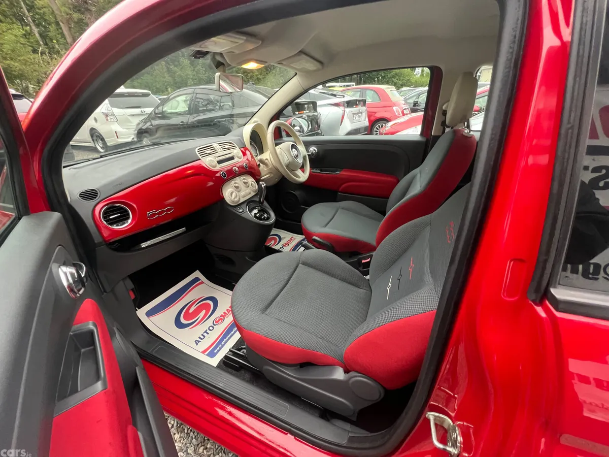 Fiat 500 Coupe, Petrol, 2015, Red
