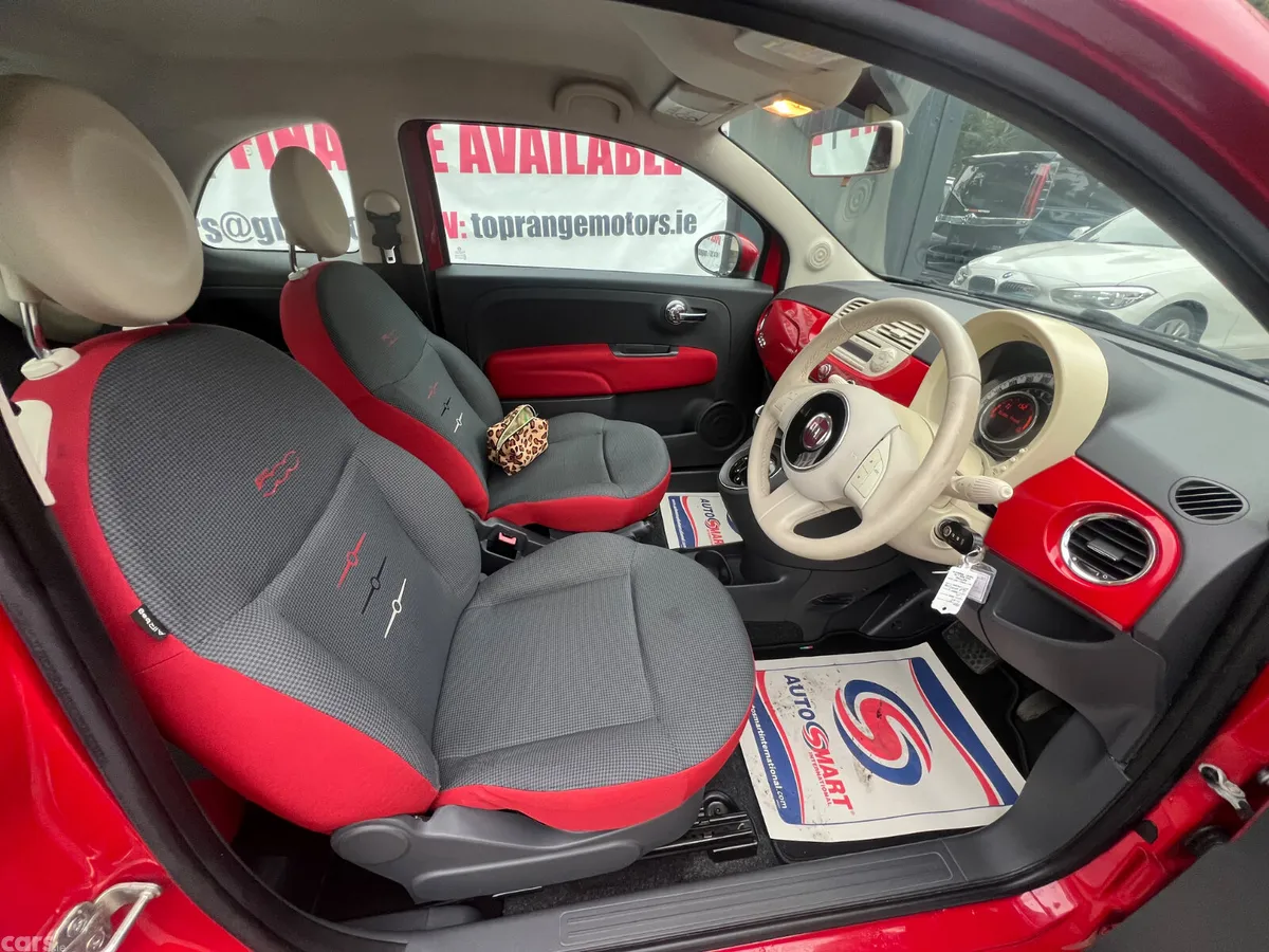 Fiat 500 Coupe, Petrol, 2015, Red