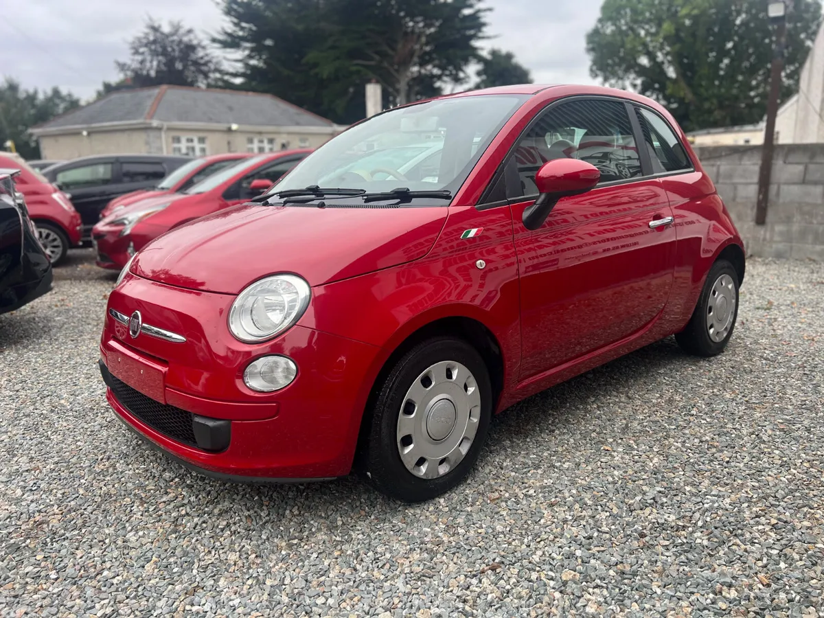 Fiat 500 Coupe, Petrol, 2015, Red