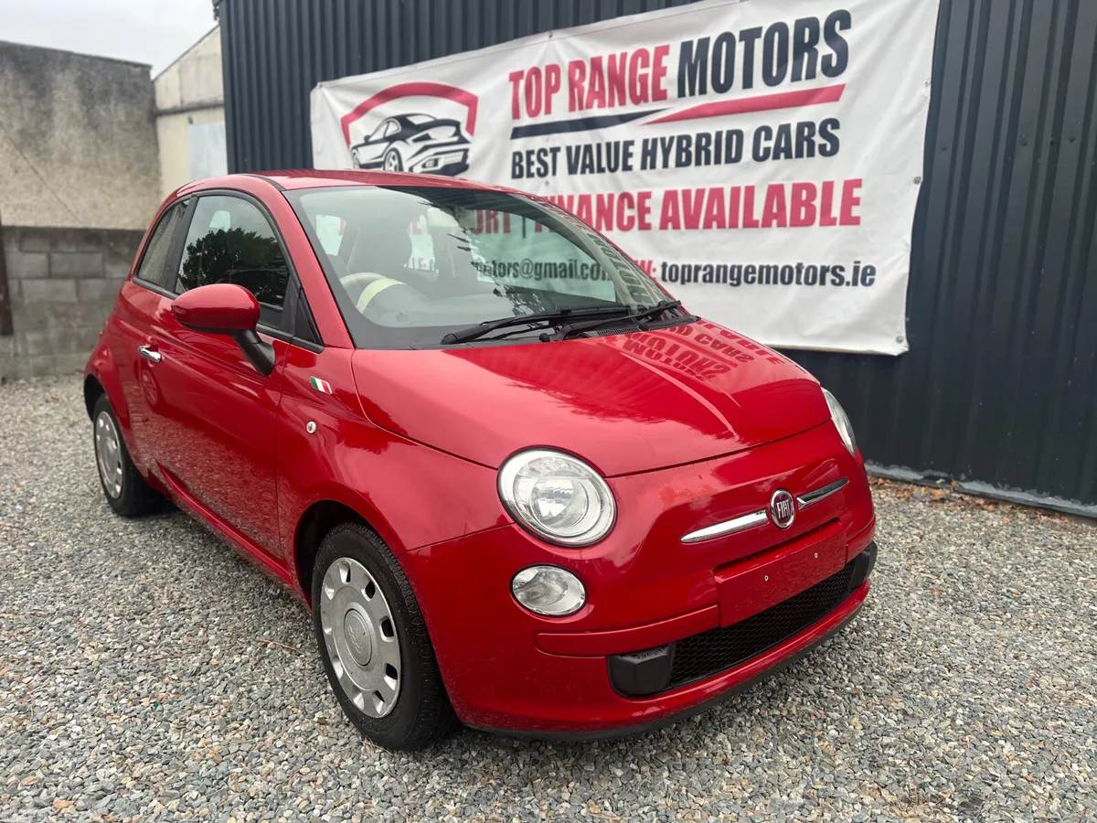 Fiat 500 Coupe, Petrol, 2015, Red