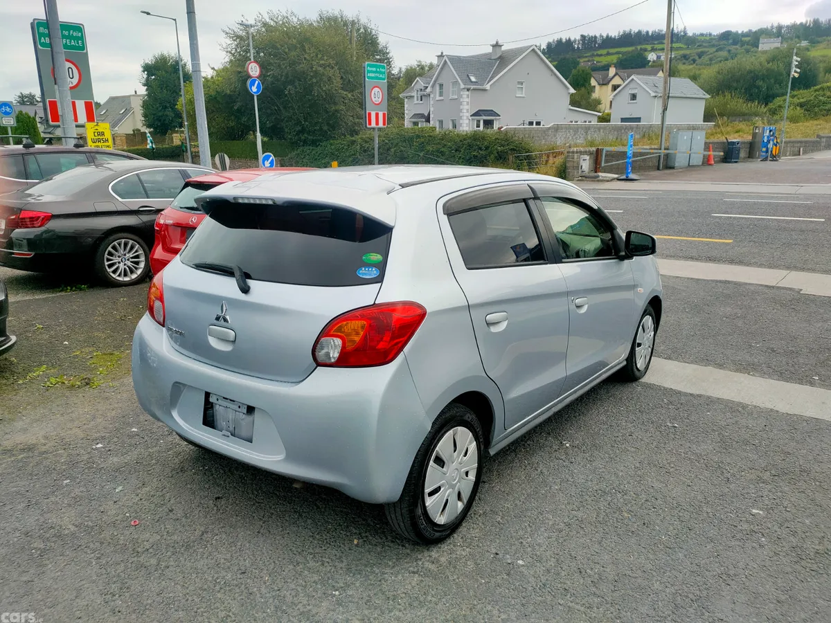 Mitsubishi Mirage Hatchback, Petrol, 2015, Silver