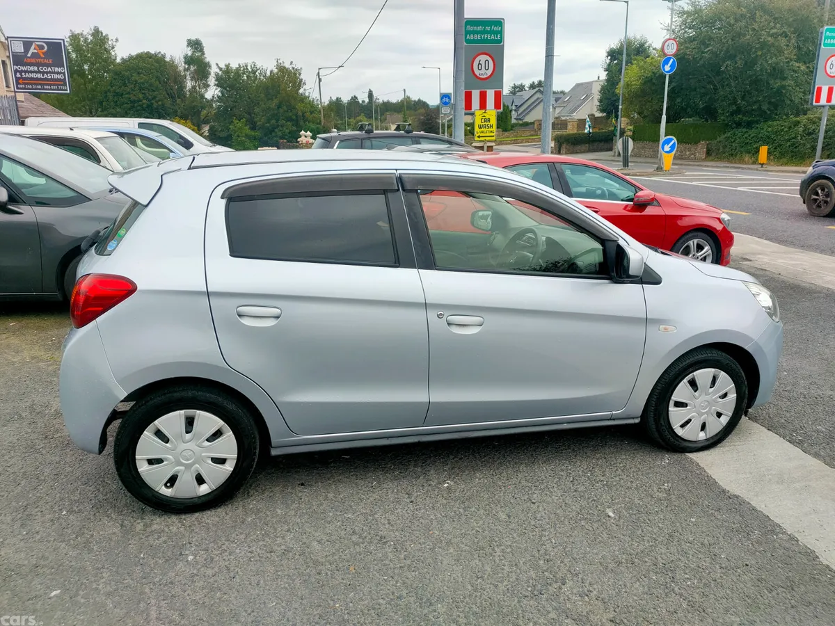 Mitsubishi Mirage Hatchback, Petrol, 2015, Silver