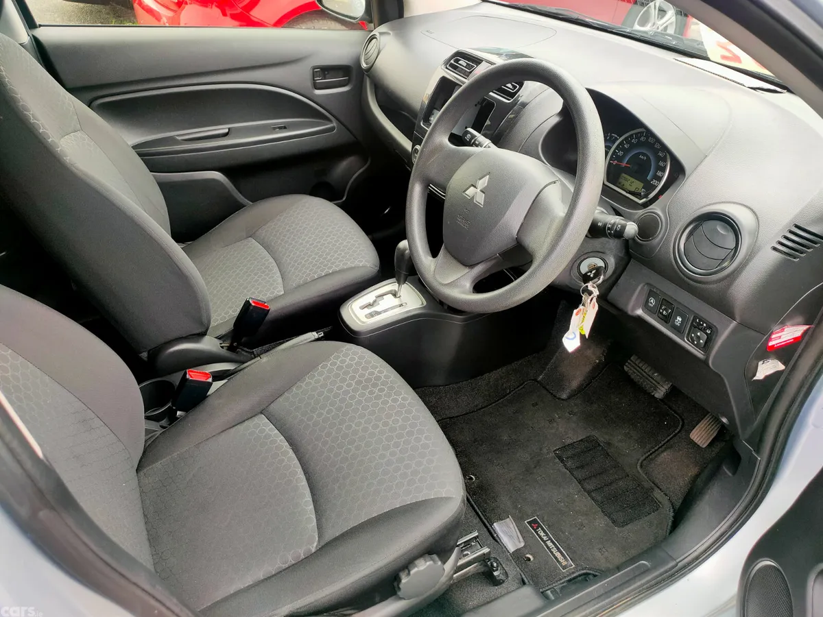 Mitsubishi Mirage Hatchback, Petrol, 2015, Silver