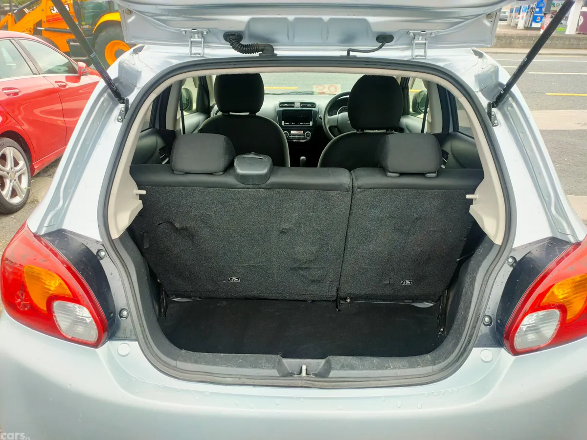 Mitsubishi Mirage Hatchback, Petrol, 2015, Silver