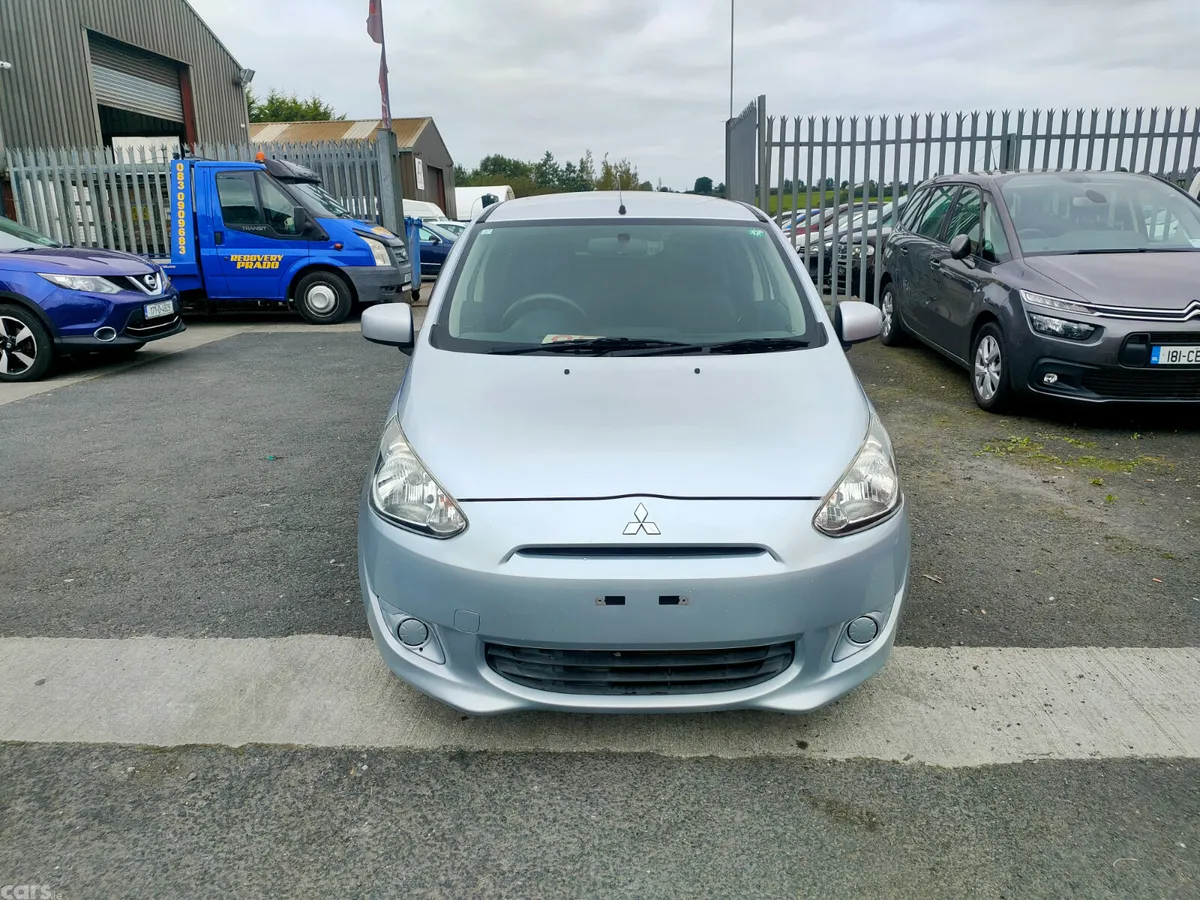 Mitsubishi Mirage Hatchback, Petrol, 2015, Silver