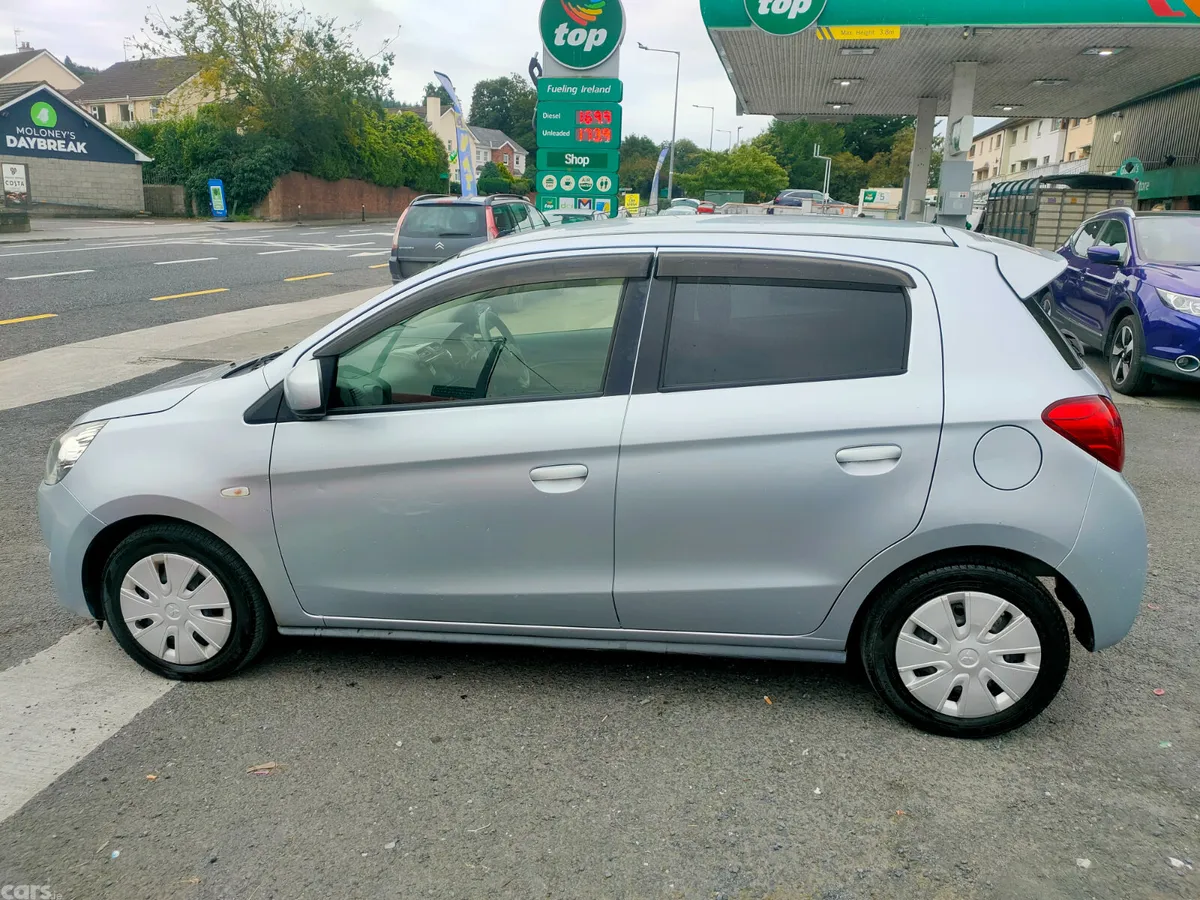 Mitsubishi Mirage Hatchback, Petrol, 2015, Silver