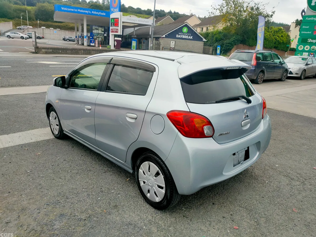 Mitsubishi Mirage Hatchback, Petrol, 2015, Silver