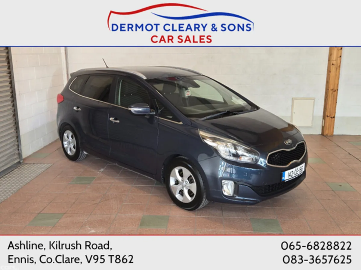 Kia Carens MPV, Diesel, 2014, Blue