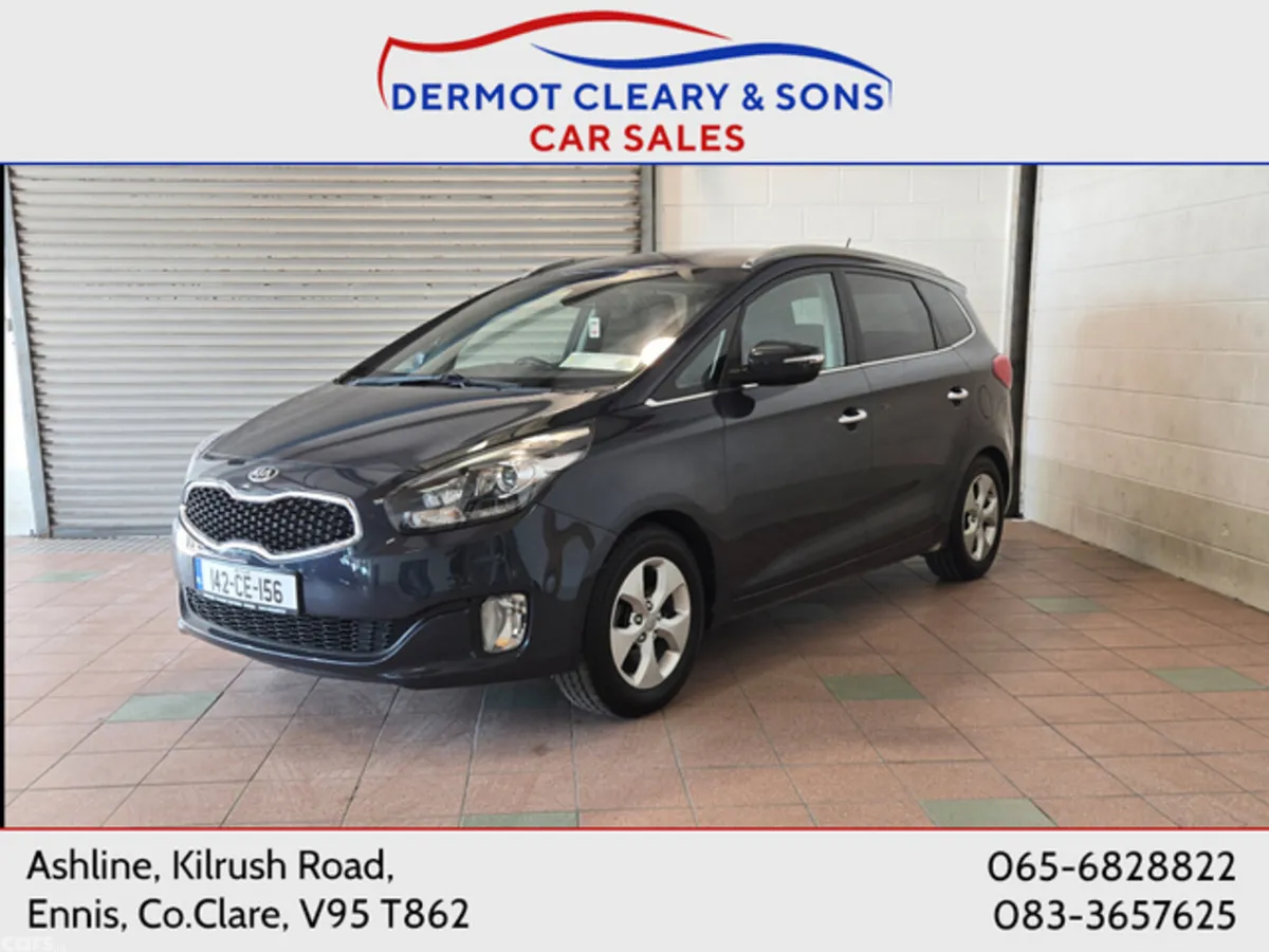 Kia Carens MPV, Diesel, 2014, Blue