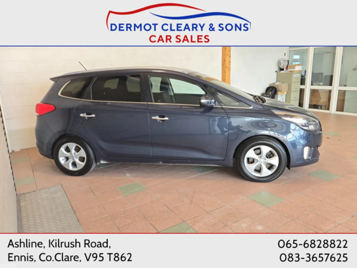 Kia Carens MPV, Diesel, 2014, Blue