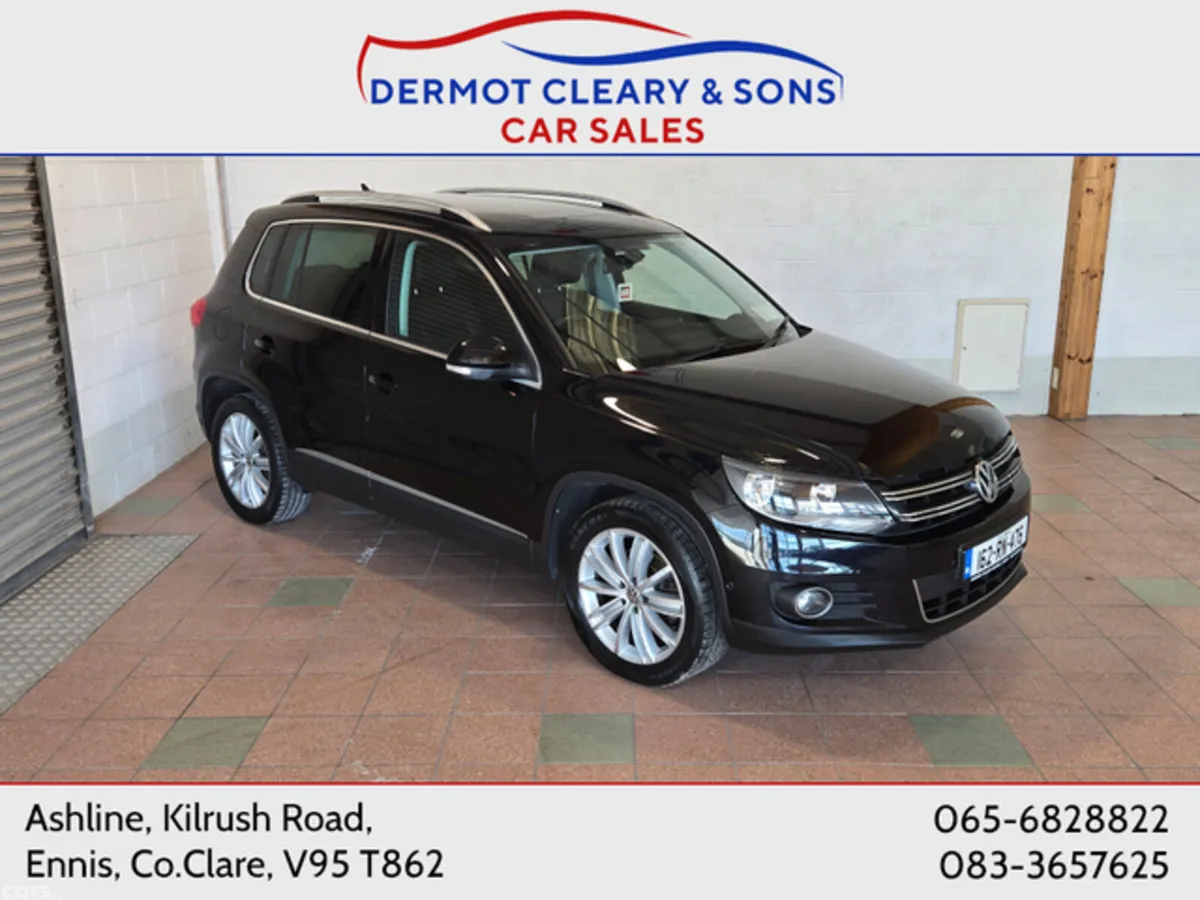 Volkswagen Tiguan SUV, Diesel, 2016, Black
