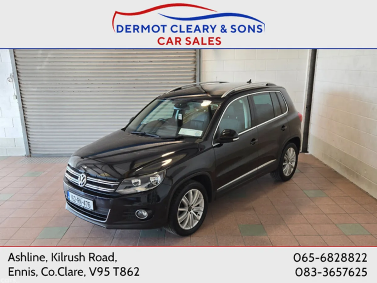Volkswagen Tiguan SUV, Diesel, 2016, Black
