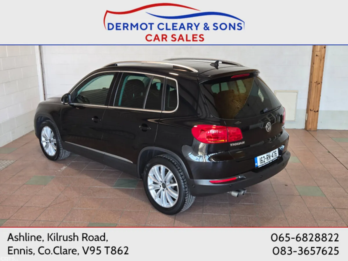 Volkswagen Tiguan SUV, Diesel, 2016, Black