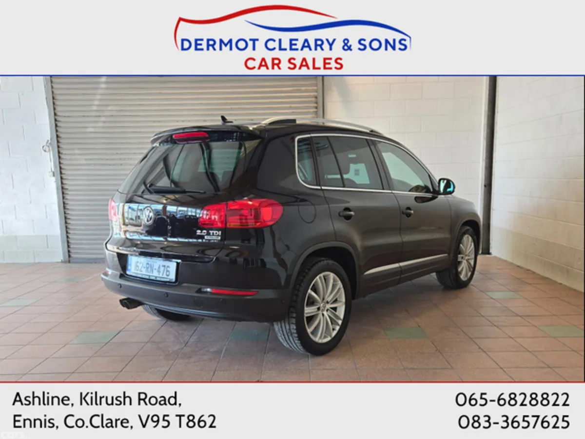 Volkswagen Tiguan SUV, Diesel, 2016, Black
