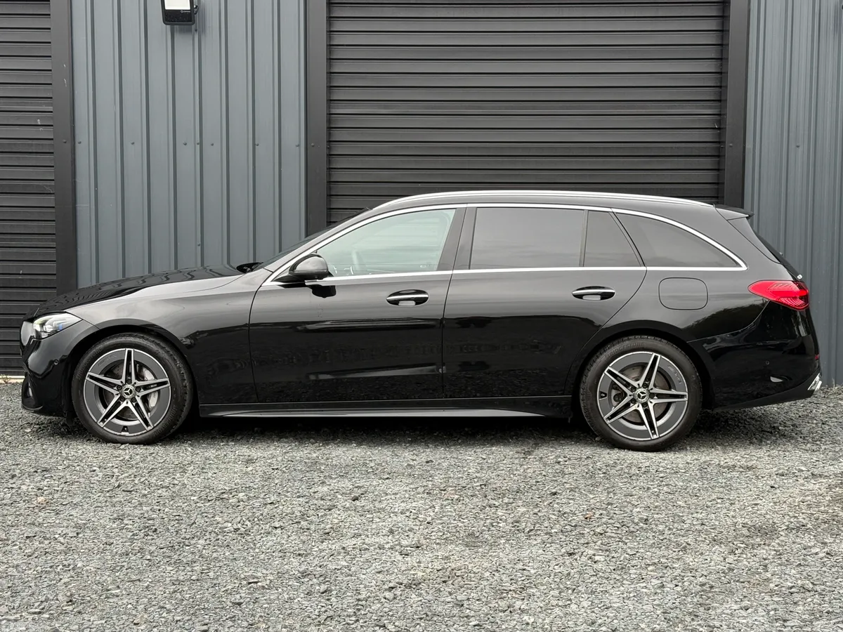 Mercedes-Benz C-Class Estate, Petrol Hybrid, 2022, Black