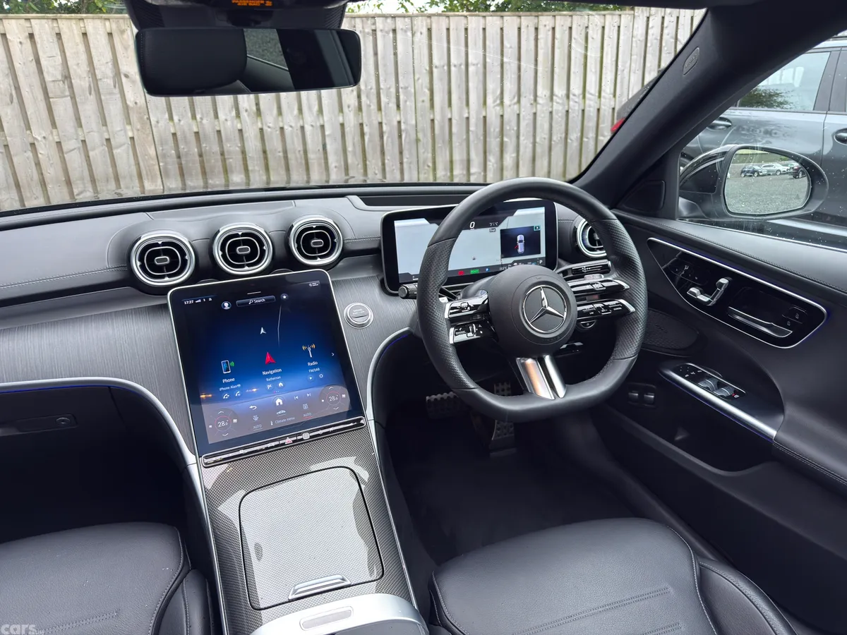 Mercedes-Benz C-Class Estate, Petrol Hybrid, 2022, Black