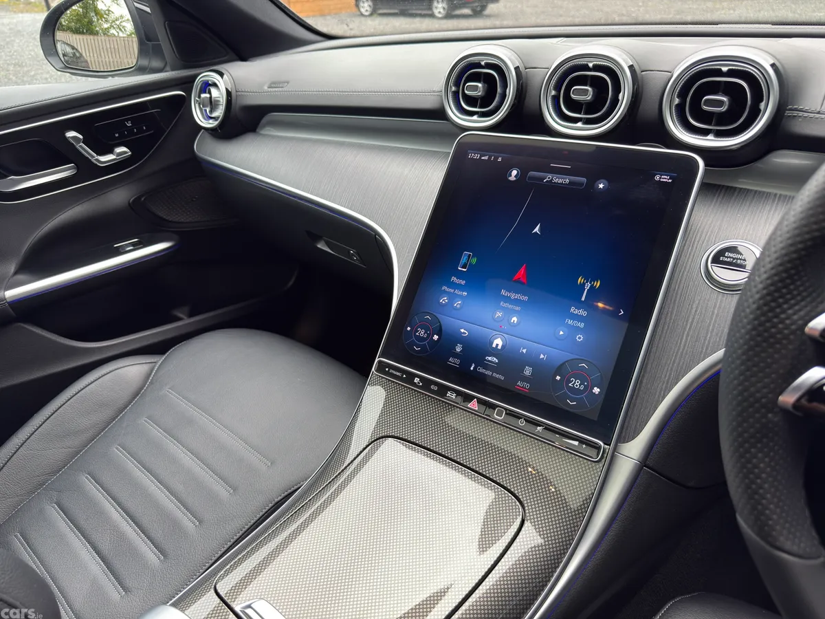 Mercedes-Benz C-Class Estate, Petrol Hybrid, 2022, Black