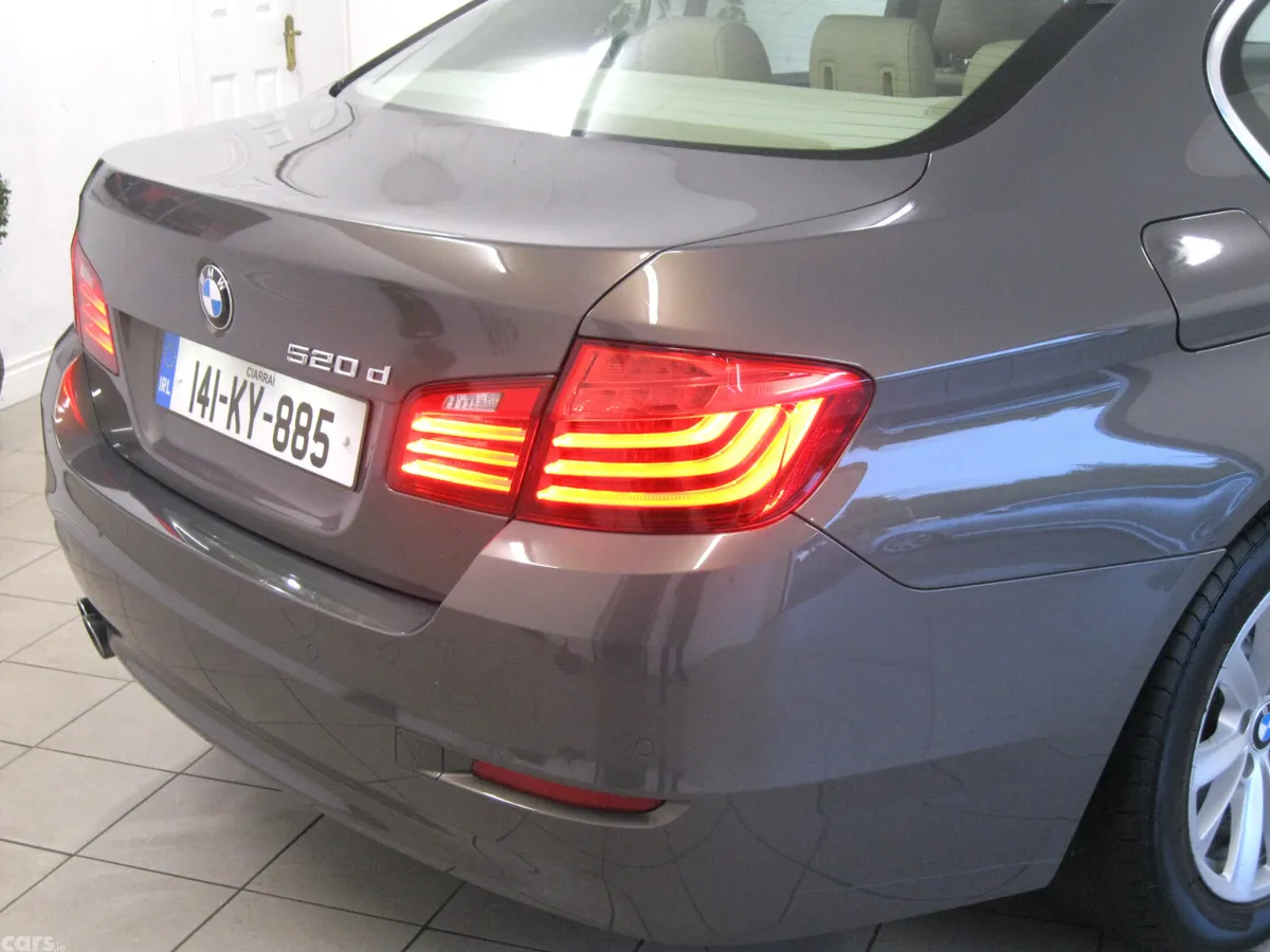 BMW 5-Series Saloon, Diesel, 2014, Gold