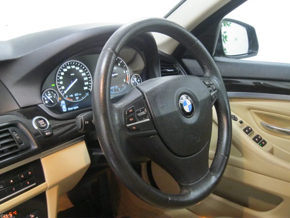 BMW 5-Series Saloon, Diesel, 2014, Gold