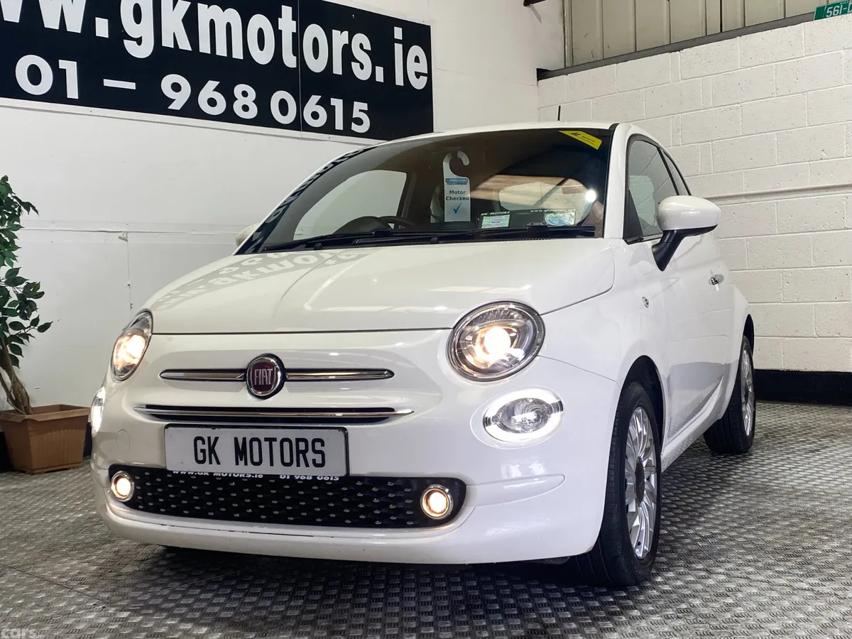 Fiat 500 Hatchback, Petrol, 2020, White