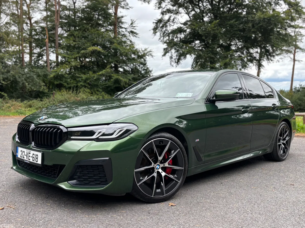 BMW 5-Series Saloon, Diesel, 2021, Green