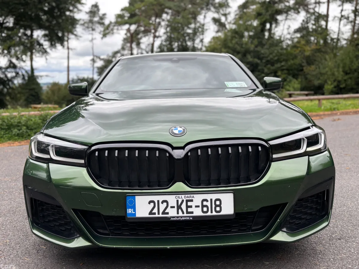 BMW 5-Series Saloon, Diesel, 2021, Green