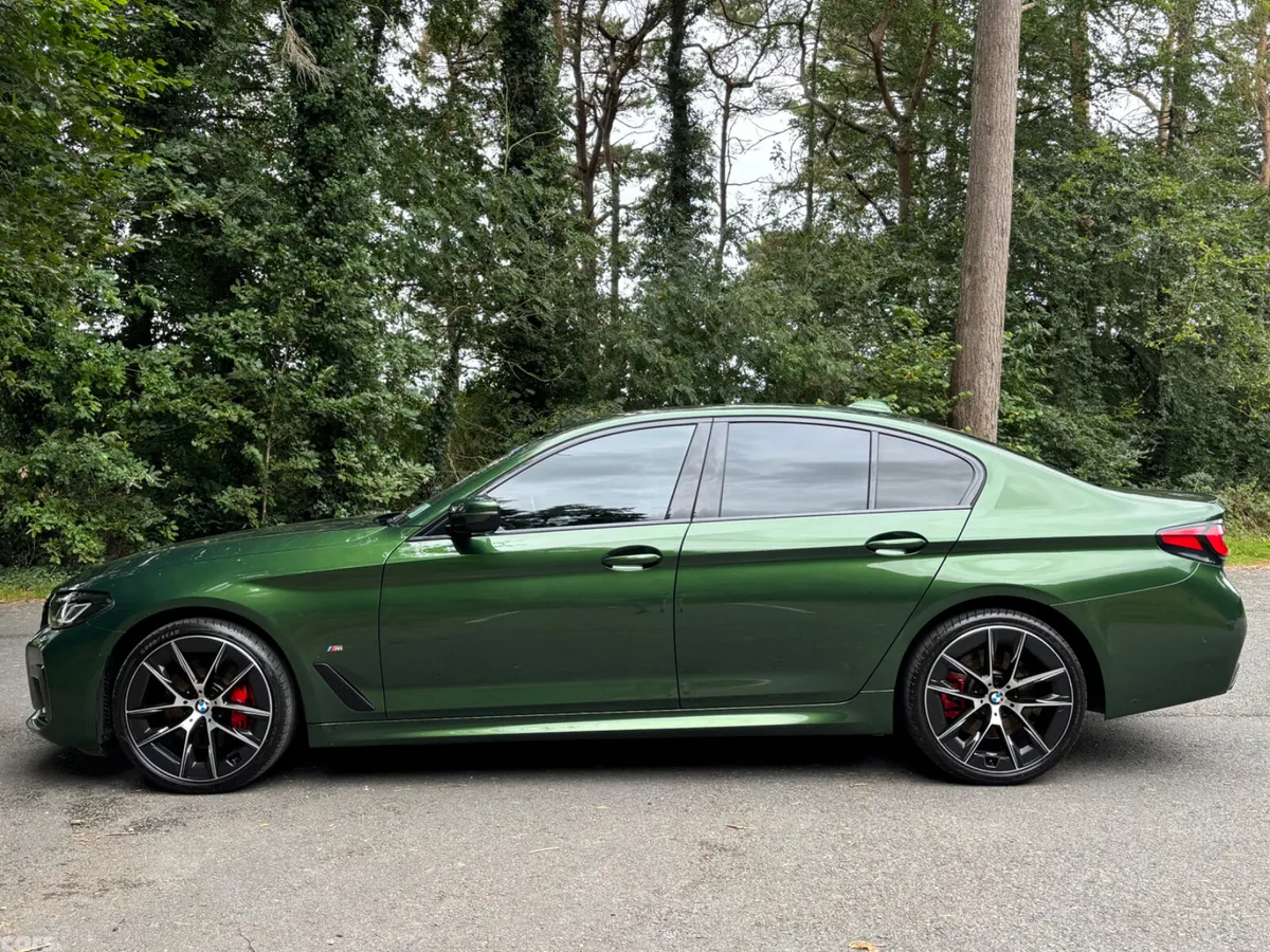 BMW 5-Series Saloon, Diesel, 2021, Green
