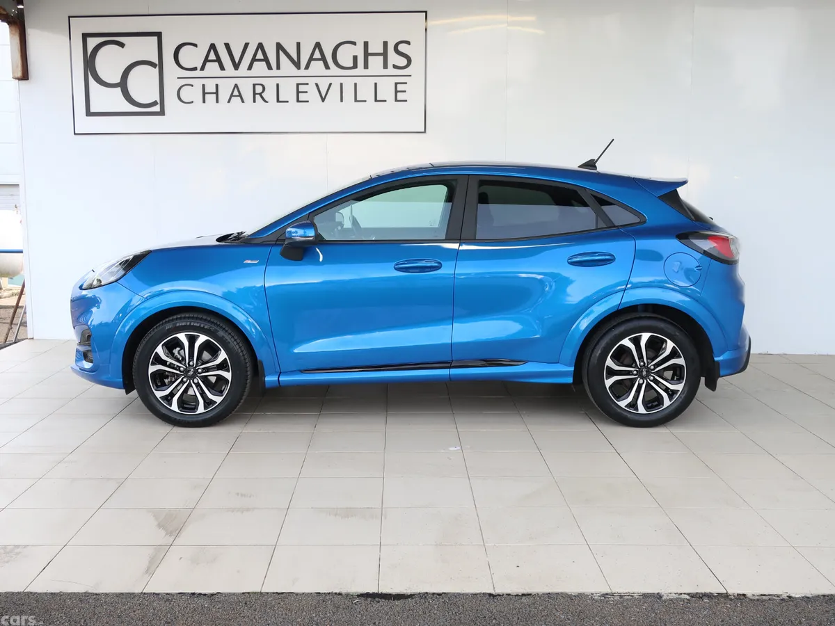 Ford Puma MPV, Petrol Hybrid, 2023, Blue