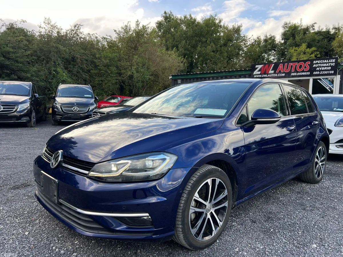 Volkswagen Golf Hatchback, Diesel, 2019, Blue