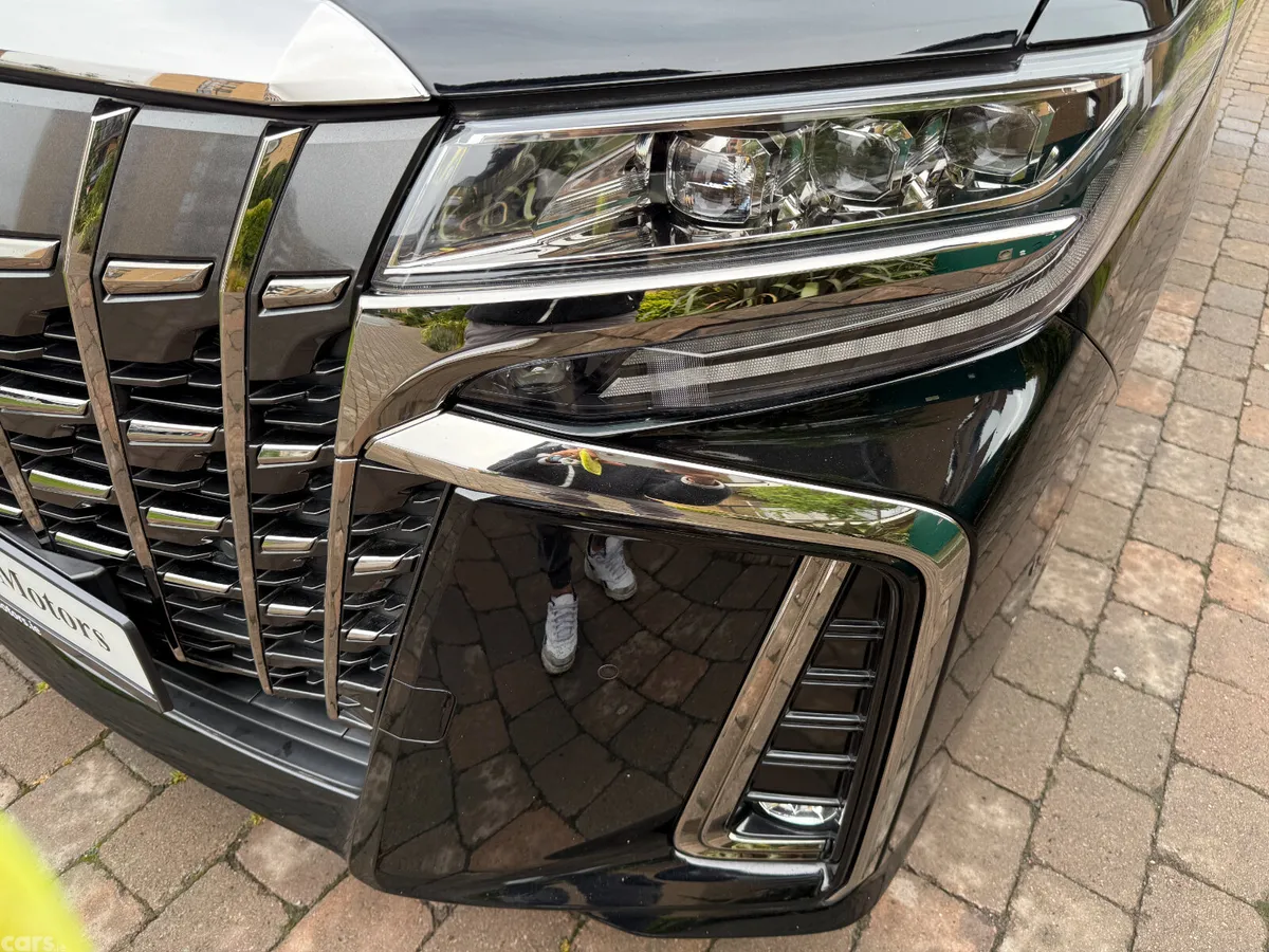 Toyota Alphard MPV, Petrol Hybrid, 2023, Black