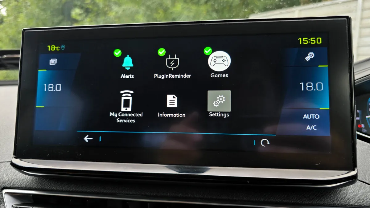 Peugeot 3008 MPV, Petrol Plug-in Hybrid, 2021, Grey