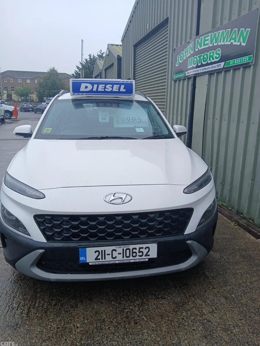 Hyundai KONA SUV, Diesel, 2021, White