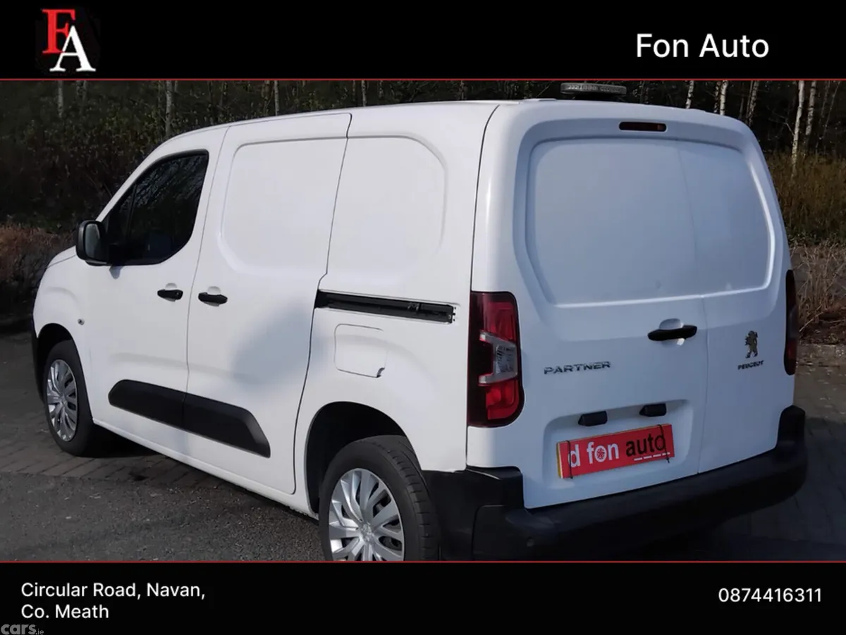 Peugeot Partner Van, Diesel, 2019, White