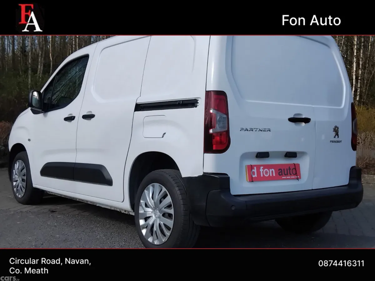 Peugeot Partner Van, Diesel, 2019, White