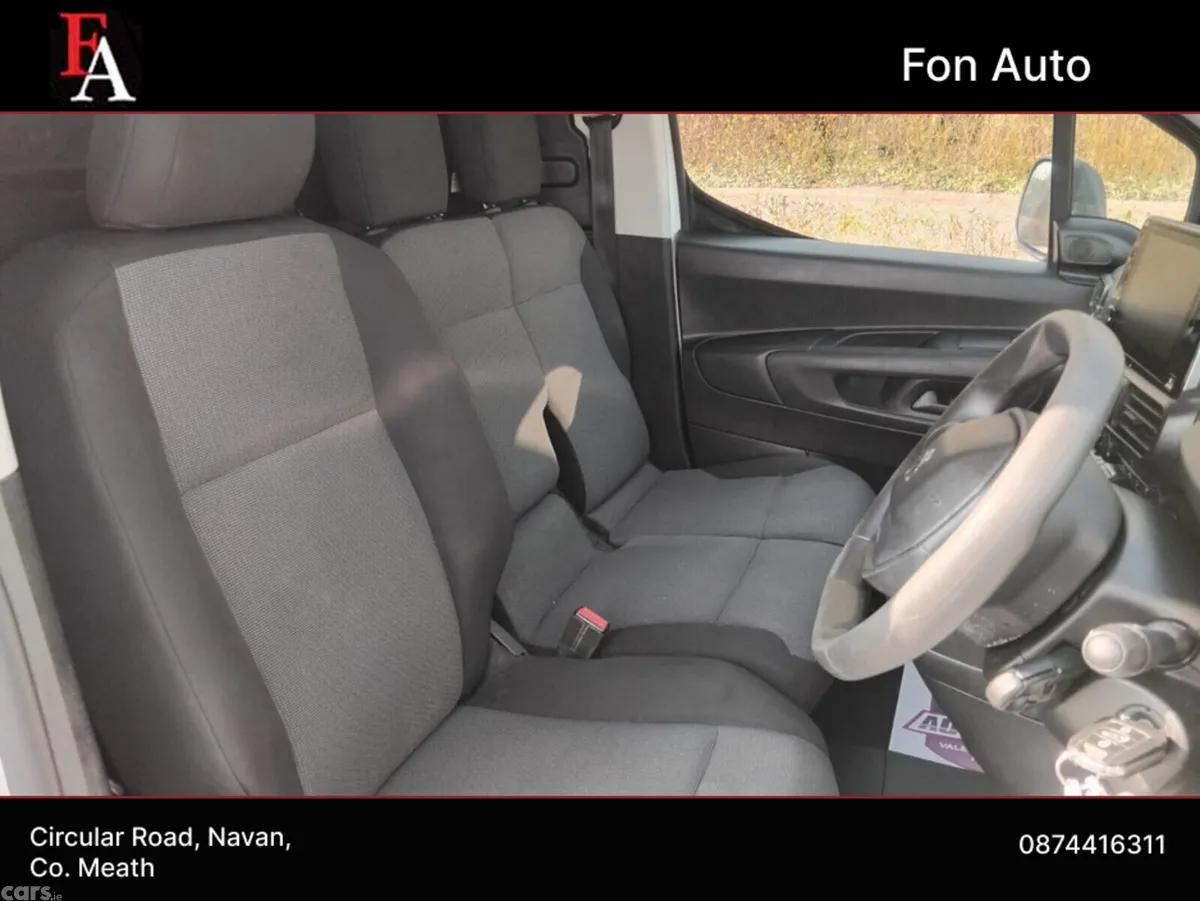 Peugeot Partner Van, Diesel, 2019, White