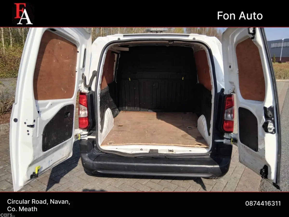Peugeot Partner Van, Diesel, 2019, White