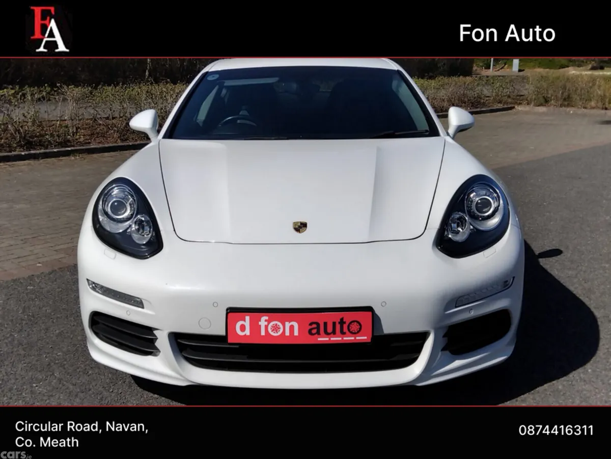 Porsche Panamera Hatchback, Diesel, 2015, White