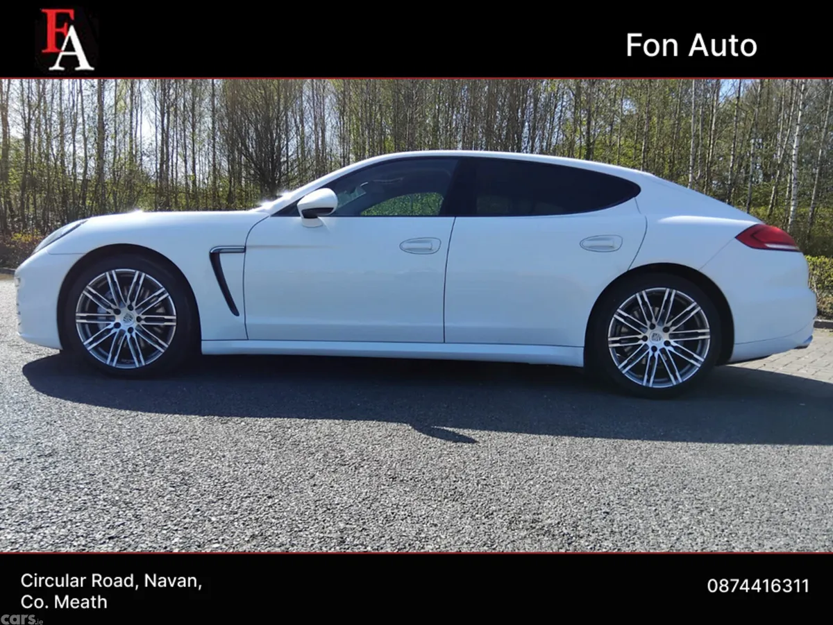 Porsche Panamera Hatchback, Diesel, 2015, White