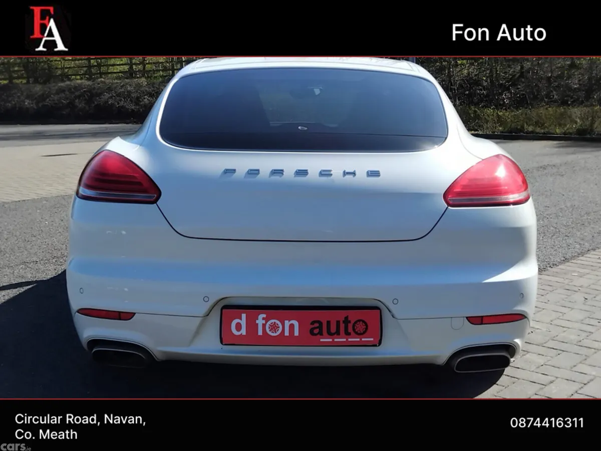 Porsche Panamera Hatchback, Diesel, 2015, White