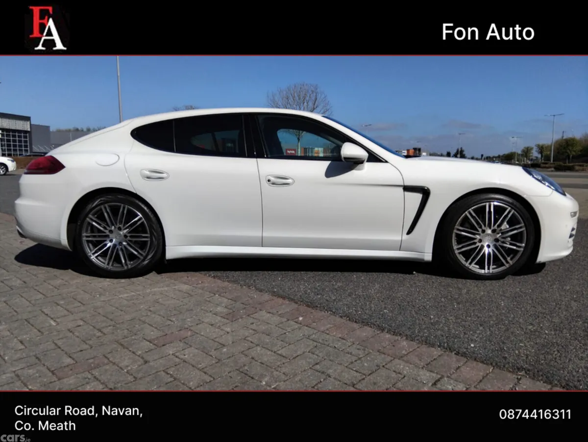 Porsche Panamera Hatchback, Diesel, 2015, White