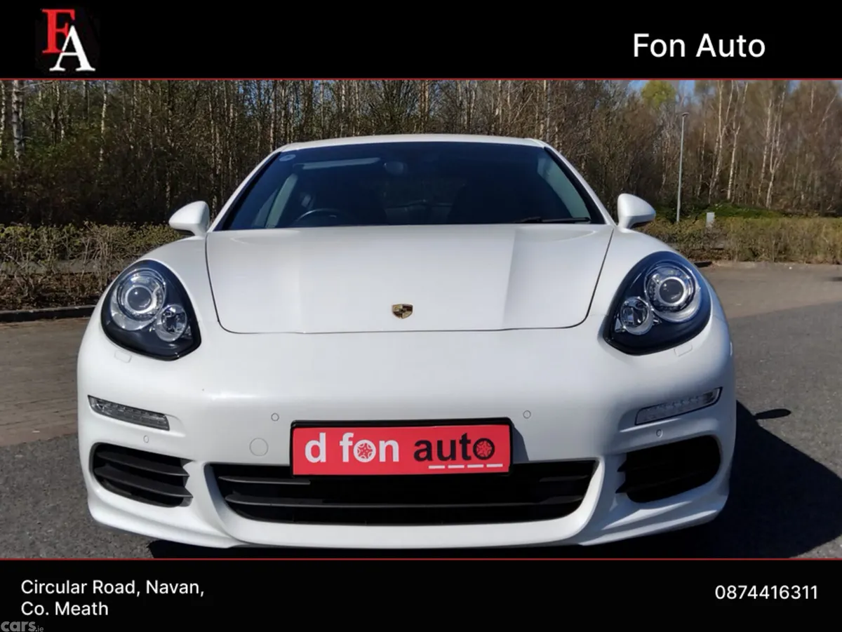 Porsche Panamera Hatchback, Diesel, 2015, White
