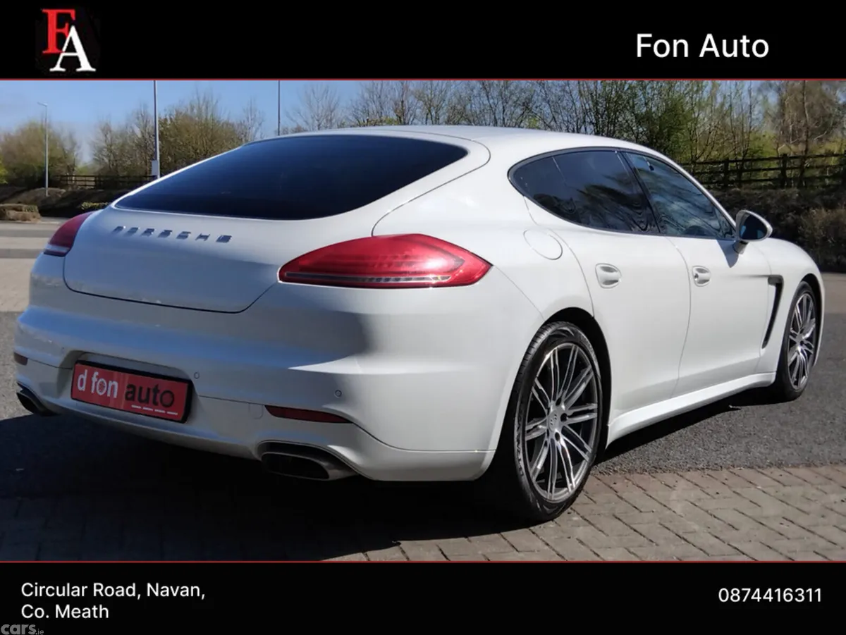 Porsche Panamera Hatchback, Diesel, 2015, White
